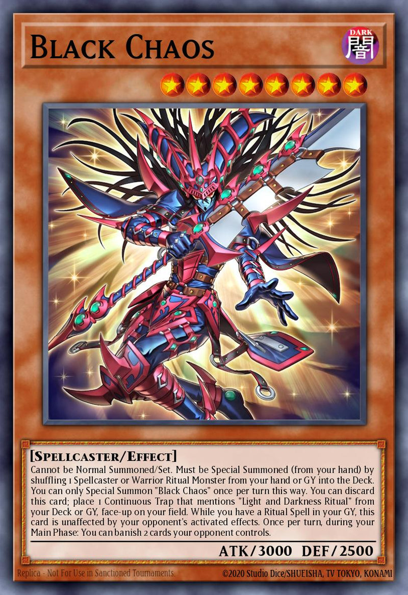 Carte Yu-Gi-Oh! Chaos Sombre CORI-FR001 - Les Origines du Chaos | LorenZone