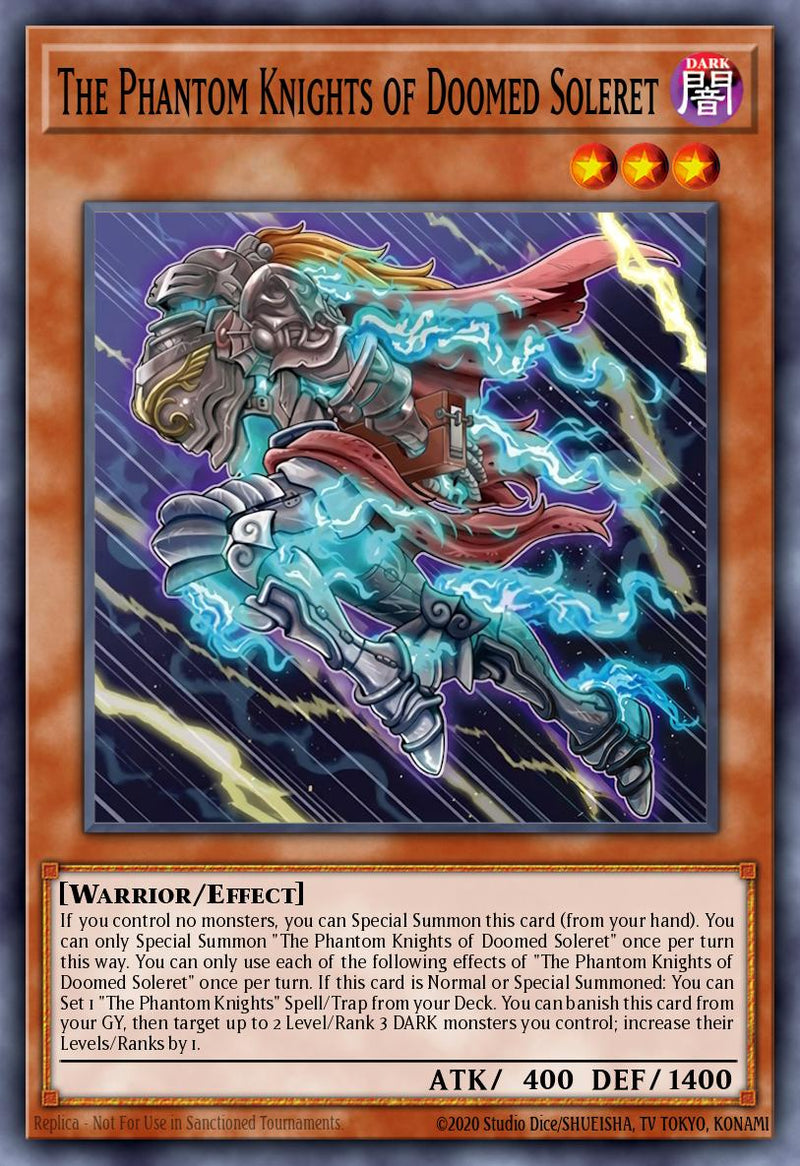 Carte Yu-Gi-Oh! Les Chevaliers Fantômes du Soleret Condamné CORI-FR019 - Les Origines du Chaos | LorenZone
