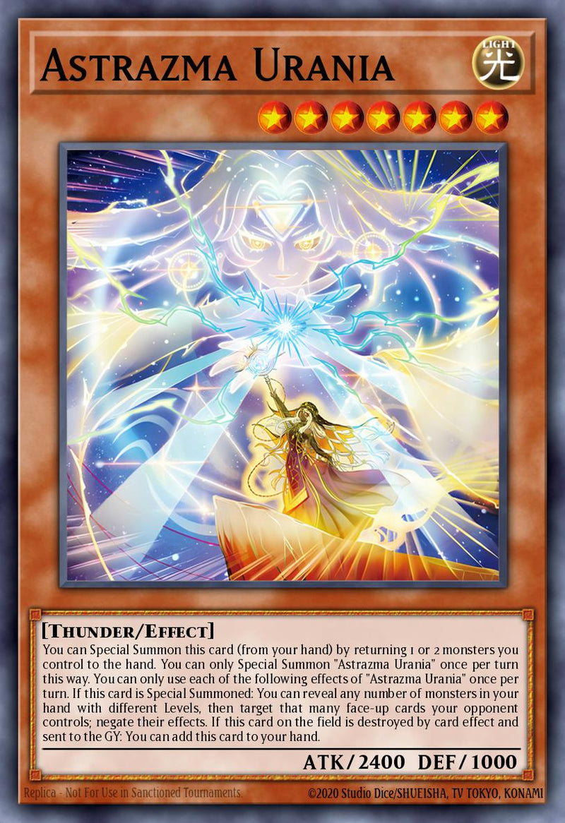 Carte Yu-Gi-Oh! Astrazma Urania CORI-FR023 - Les Origines du Chaos | LorenZone