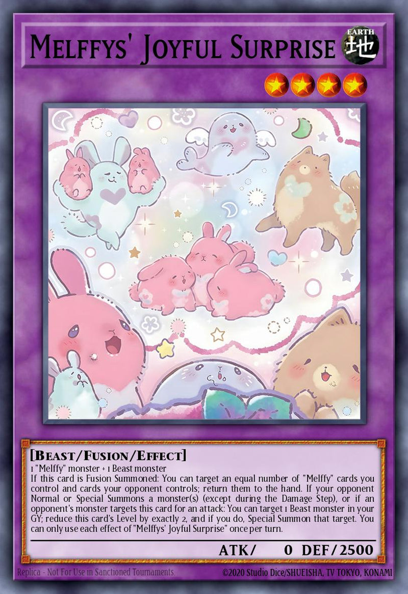 Carte Yu-Gi-Oh! Joyeuse Surprise des Melffys CORI-FR034 - Les Origines du Chaos | LorenZone