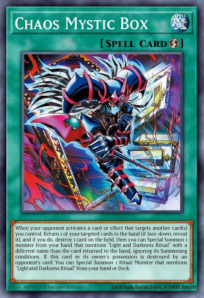 Carte Yu-Gi-Oh! Boîte Mystique du Chaos CORI-FR045 - Les Origines du Chaos | LorenZone