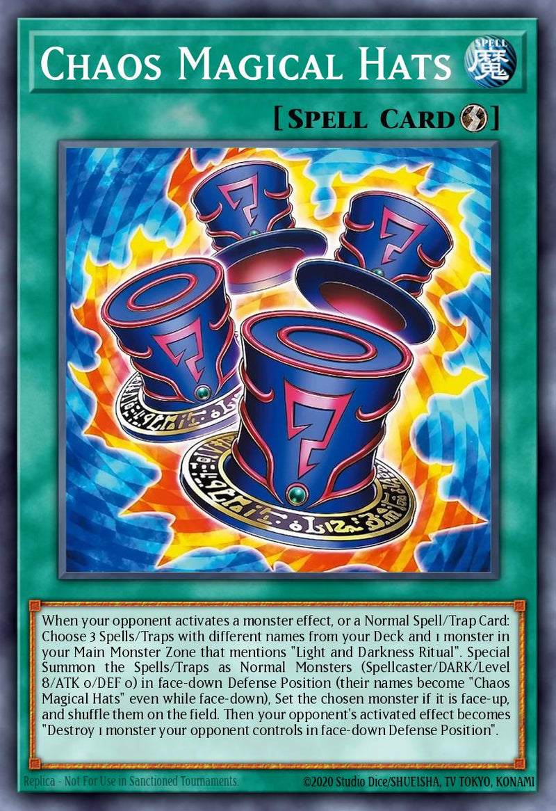 Carte Yu-Gi-Oh! Chapeaux Magiques du Chaos CORI-FR046 - Les Origines du Chaos | LorenZone