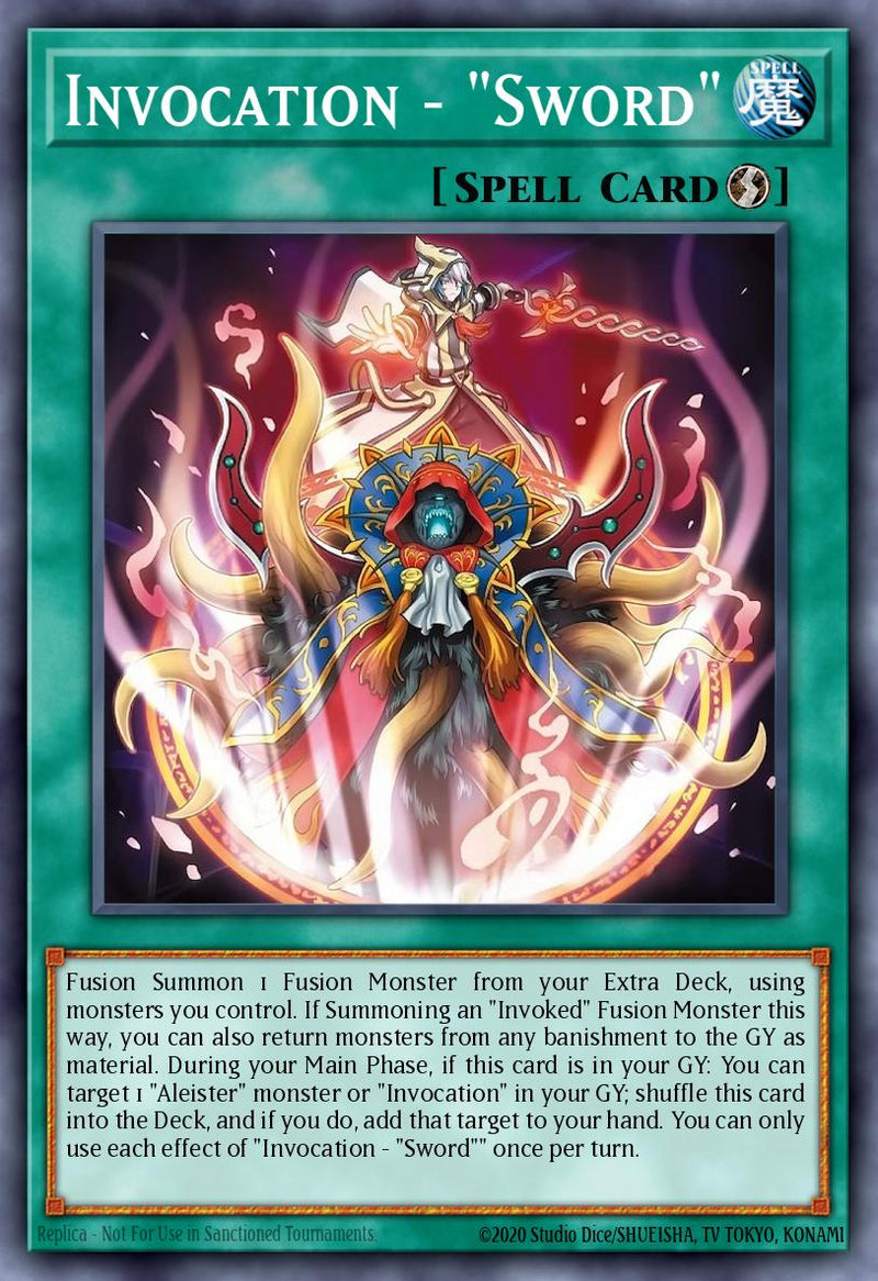 Carte Yu-Gi-Oh! Invokhation - "Épée" CORI-FR053 - Les Origines du Chaos | LorenZone