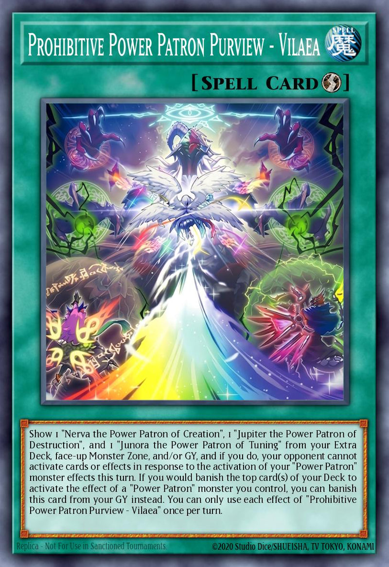 Carte Yu-Gi-Oh! Portée Prohibitive du Mécène du Pouvoir - Vilaéa CORI-FR055 - Les Origines du Chaos | LorenZone