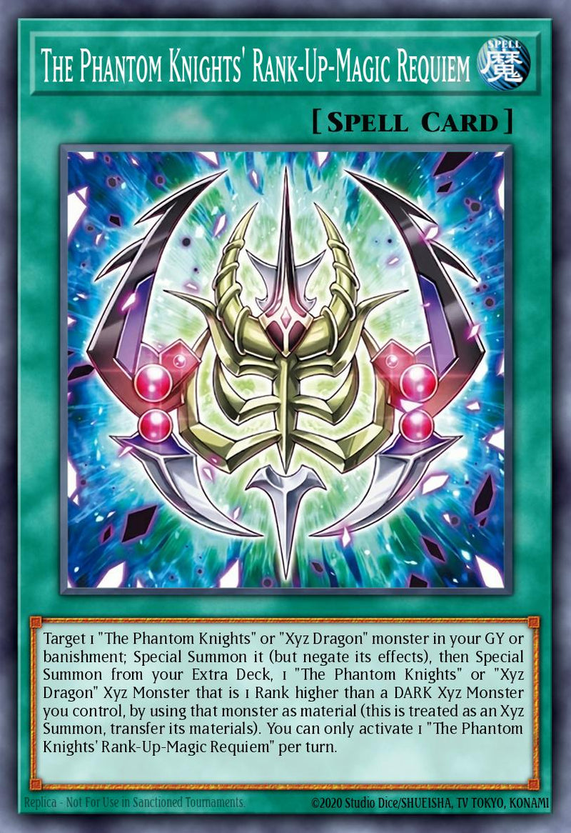 Carte Yu-Gi-Oh! Les Chevaliers Fantômes du Requiem Magie-Rang-Plus CORI-FR057 - Les Origines du Chaos | LorenZone
