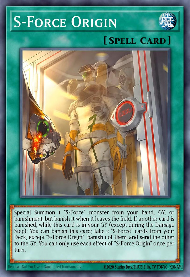 Carte Yu-Gi-Oh! Origine de la Force-S CORI-FR058 - Les Origines du Chaos | LorenZone