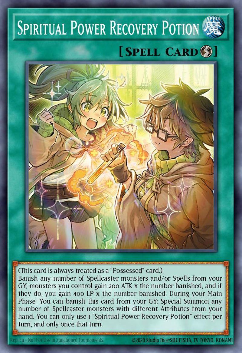 Carte Yu-Gi-Oh! Potion de Récupération de Pouvoir Spirituel CORI-FR060 - Les Origines du Chaos | LorenZone