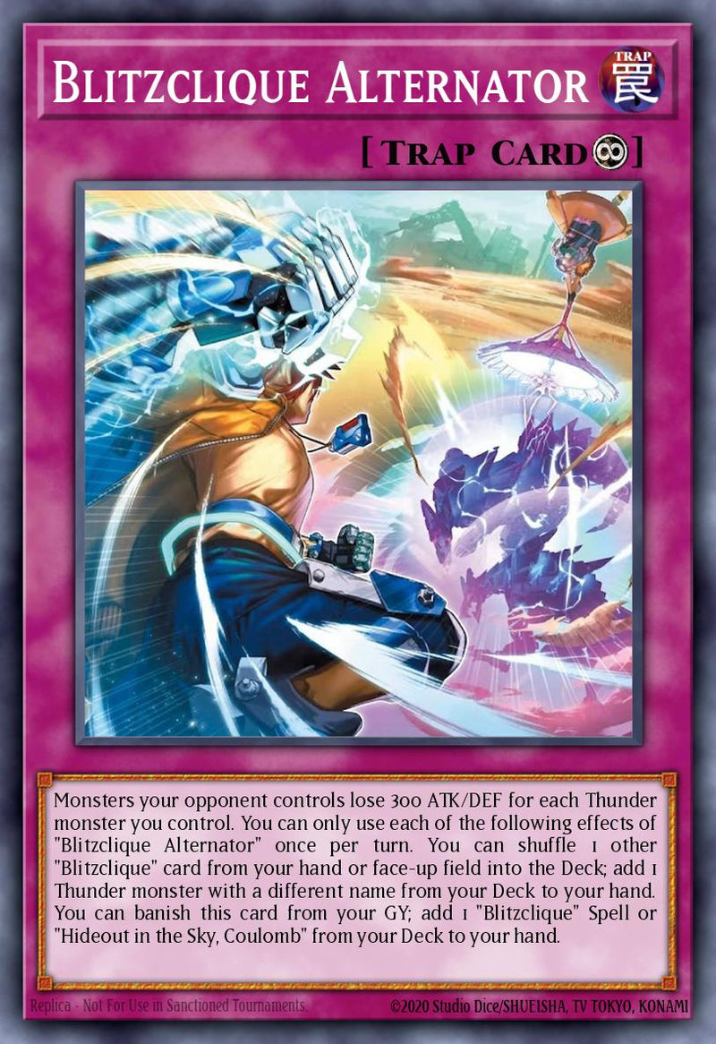 Carte Yu-Gi-Oh! Alternateur de la Blitzclique CORI-FR069 - Les Origines du Chaos | LorenZone