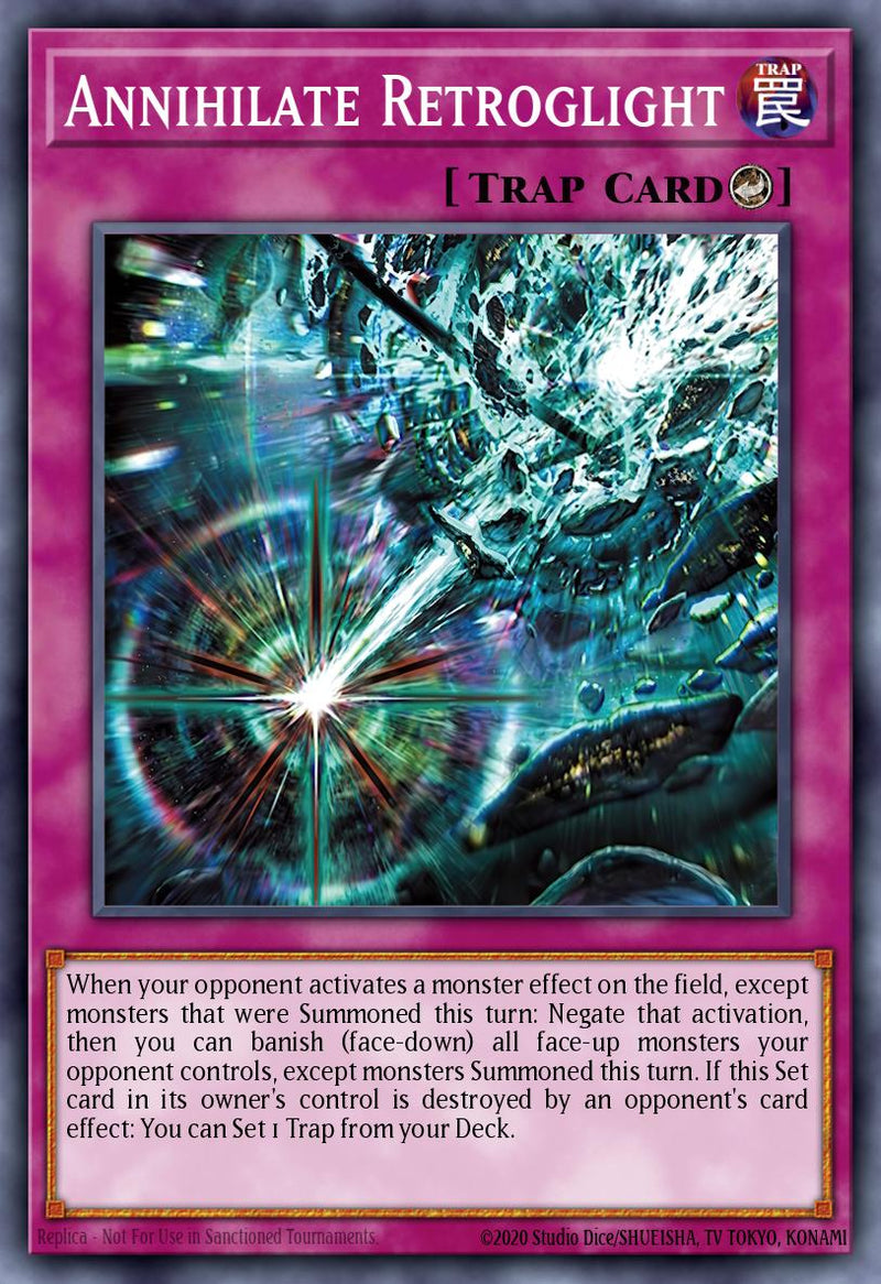 Carte Yu-Gi-Oh! Lumière Rétrograde d'Annihilation CORI-FR079 - Les Origines du Chaos | LorenZone