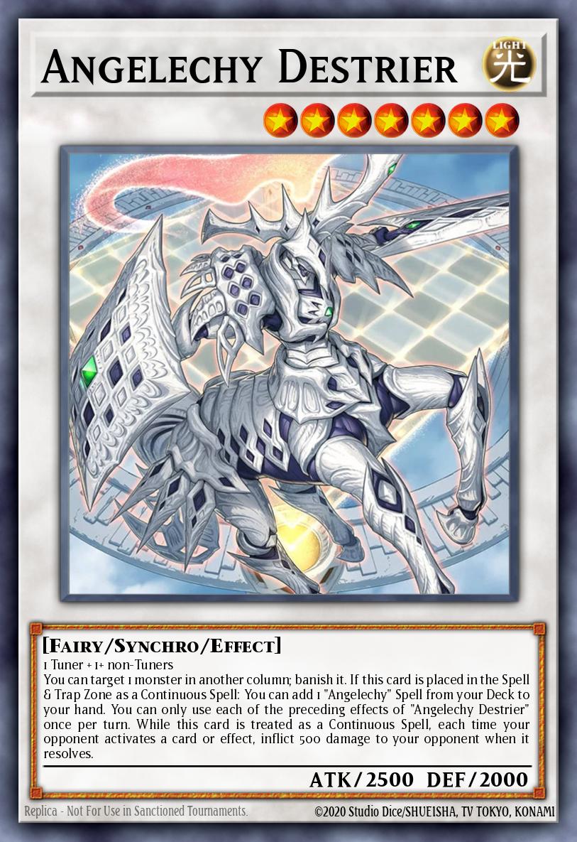 Carte Yu-Gi-Oh! Destrier Angetélité CORI-FR092 - Les Origines du Chaos | LorenZone