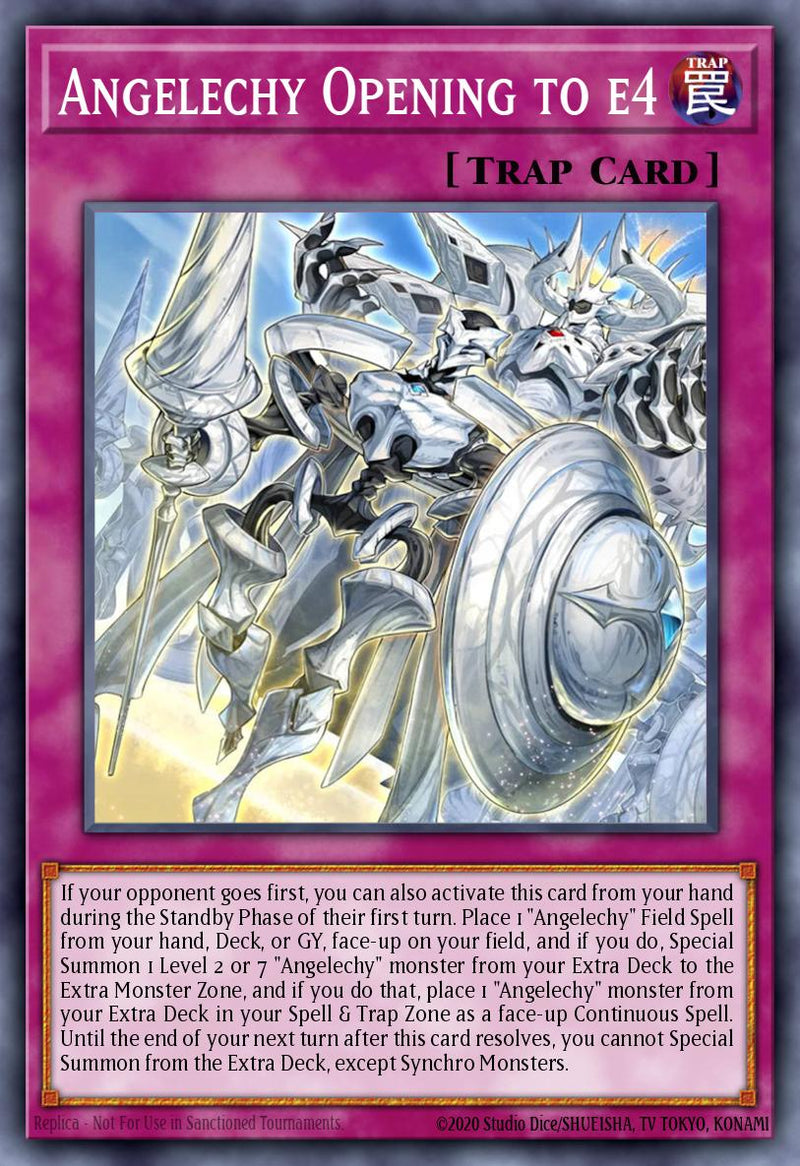 Carte Yu-Gi-Oh! Ouverture en e4 Angetélité CORI-FR096 - Les Origines du Chaos | LorenZone