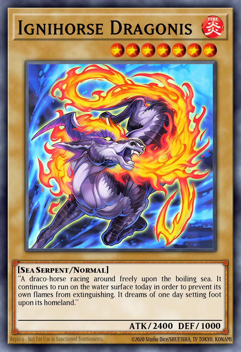 Carte Yu-Gi-Oh! Ignicheval Dragonis CORI-FR097 - Les Origines du Chaos | LorenZone