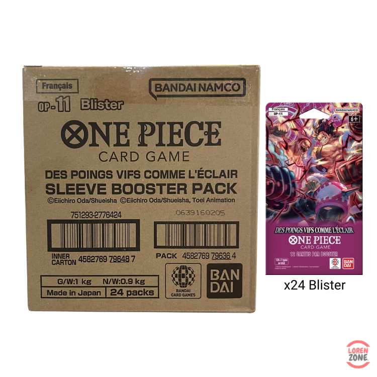 Case Blister - Des Poings Vifs Comme L'Eclair / OP11