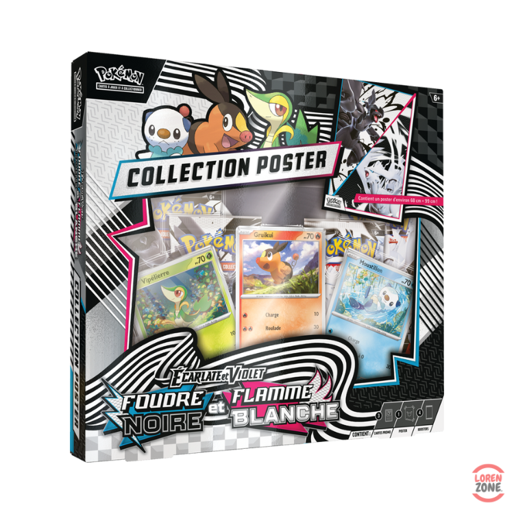 Coffret - Collection Poster Foudre Noire et Flamme Blanche