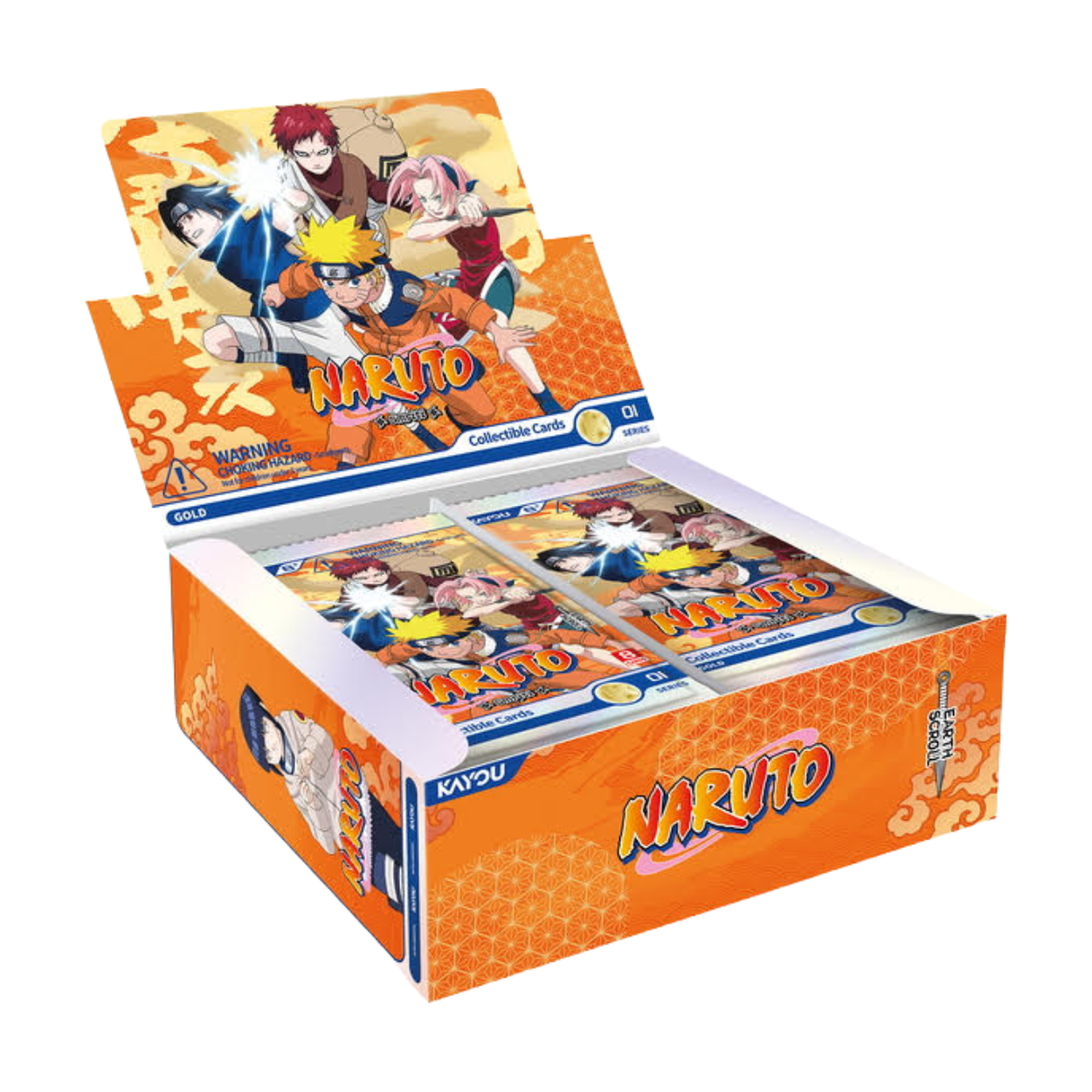 Display Naruto Kayou Earth Scroll (édition anglaise / English edition) - cartes à collectionner scellées - LorenZone