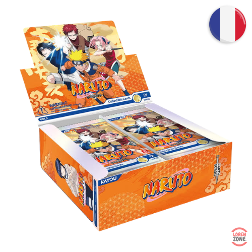 Display Naruto Kayou Earth Scroll, cartes à collectionner en français, présentoir de 20 boosters, LorenZone