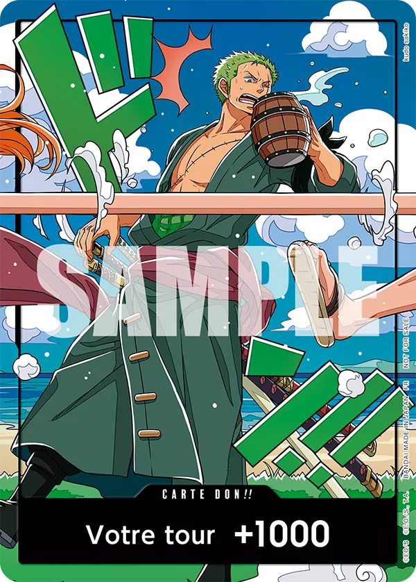Don!! - World United Roronoa Zoro V1 (OP17)