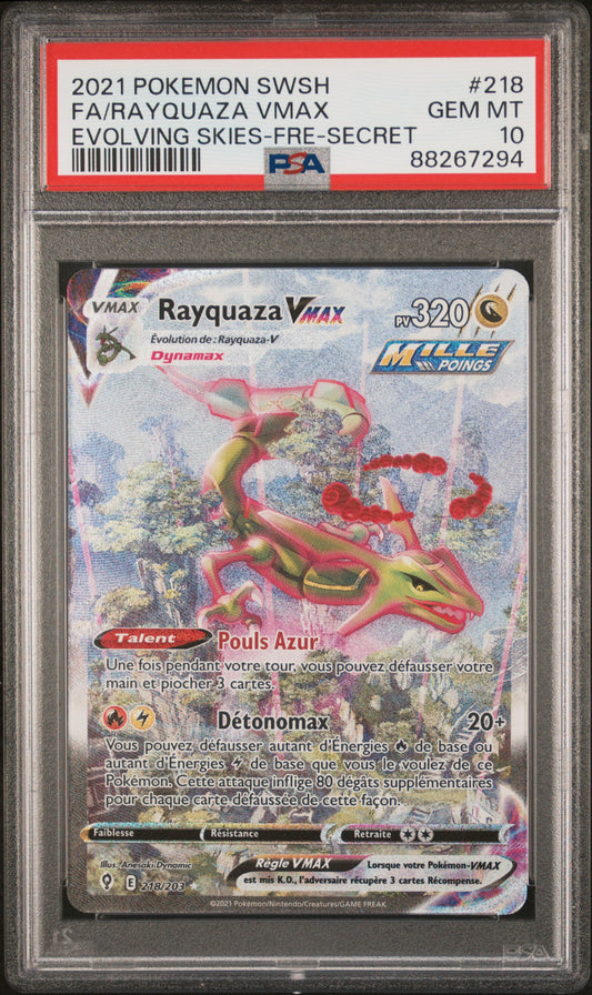 Rayquaza VMAX 218/203 - PSA 10