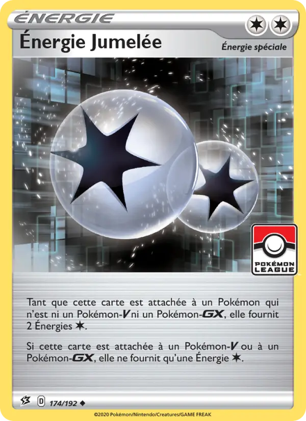 174/192 - Énergie Jumelée – Clash des Rebelles (Carte Pokémon FR à petit prix, à l’unité sur Lorenzone.fr)