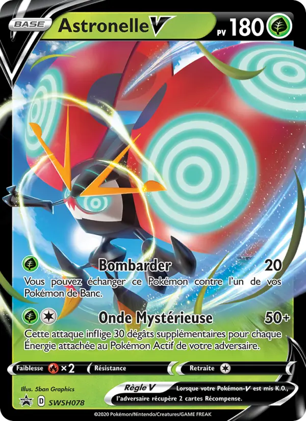 SWSH078/107 - Astronelle V – Promo SWSH (Carte Pokémon FR à petit prix, à l’unité sur Lorenzone.fr)
