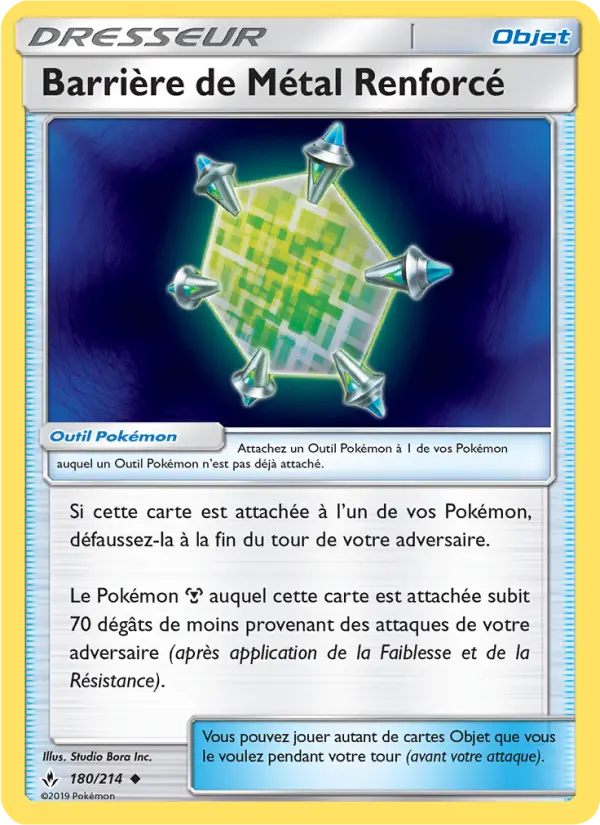 180/214 - Barrière de Métal Renforcé