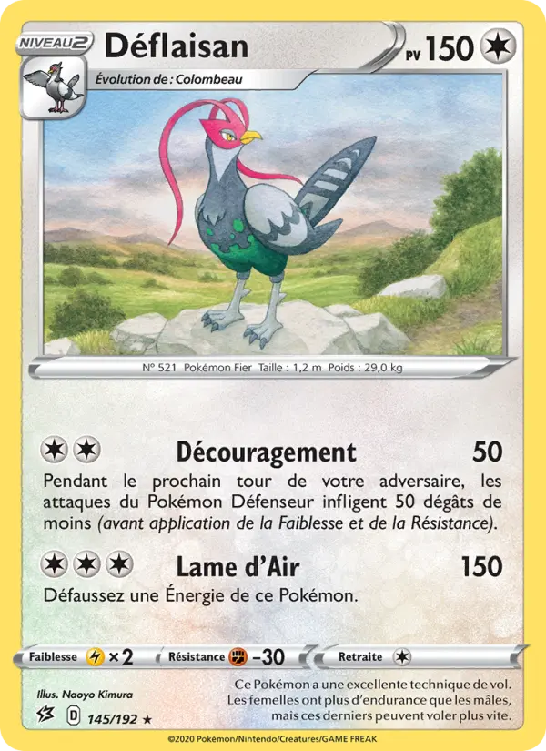 145/192 - Déflaisan – Clash des Rebelles (Carte Pokémon FR à petit prix, à l’unité sur Lorenzone.fr)