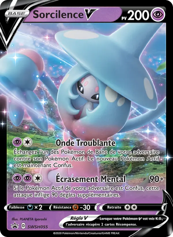 SWSH055/107 - Sorcilence V – Promo SWSH (Carte Pokémon FR à petit prix, à l’unité sur Lorenzone.fr)