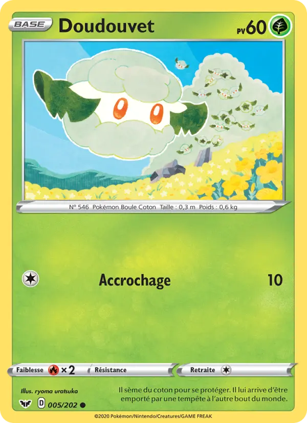 005/202 - Doudouvet – Épée et Bouclier (Carte Pokémon FR à petit prix, à l’unité sur Lorenzone.fr)