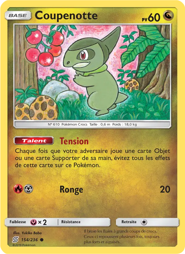 154/236 - Coupenotte