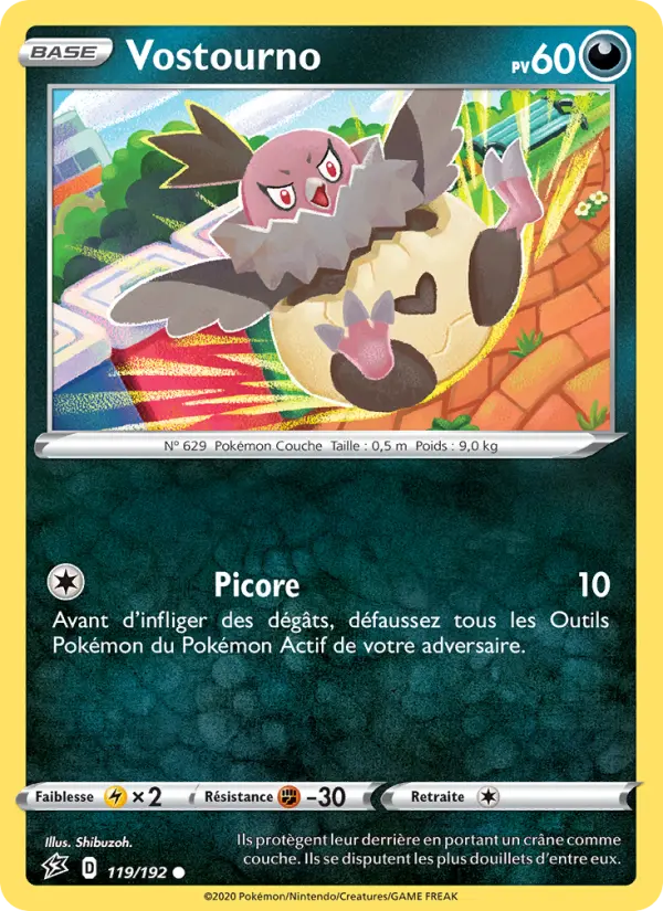 119/192 - Vostourno – Clash des Rebelles (Carte Pokémon FR à petit prix, à l’unité sur Lorenzone.fr)
