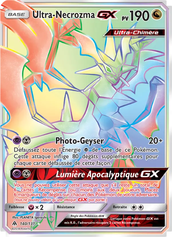 140/131 - Ultra-Necrozma GX