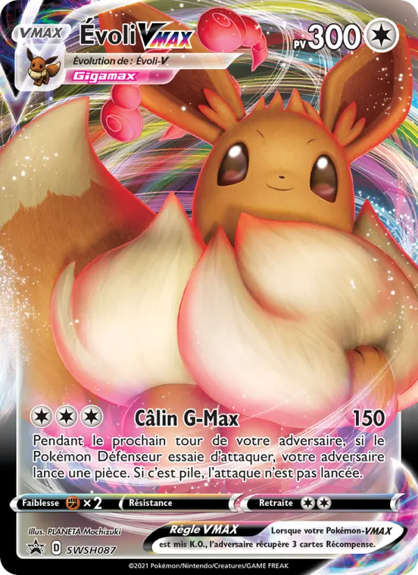 SWSH087/107 - Évoli VMAX – Promo SWSH (Carte Pokémon FR à petit prix, à l’unité sur Lorenzone.fr)