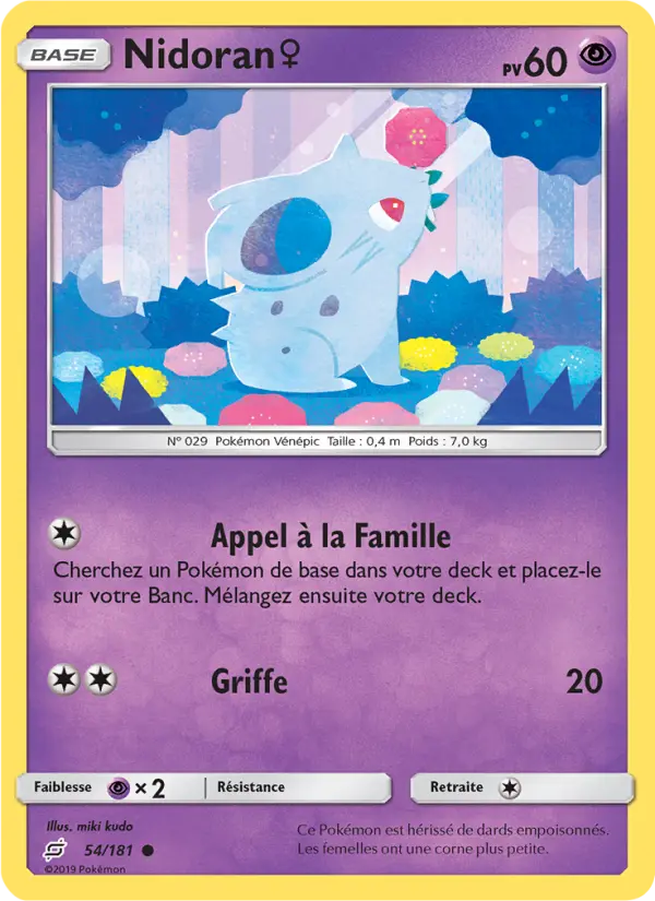 054/181 - Nidoran♀