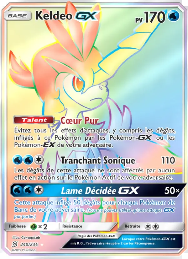 240/236 - Keldeo GX
