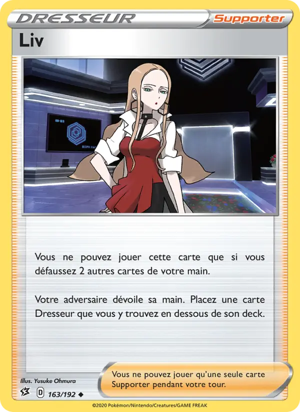 163/192 - Liv – Clash des Rebelles (Carte Pokémon FR à petit prix, à l’unité sur Lorenzone.fr)
