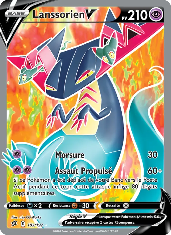 183/192 - Lanssorien V – Clash des Rebelles (Carte Pokémon FR à petit prix, à l’unité sur Lorenzone.fr)