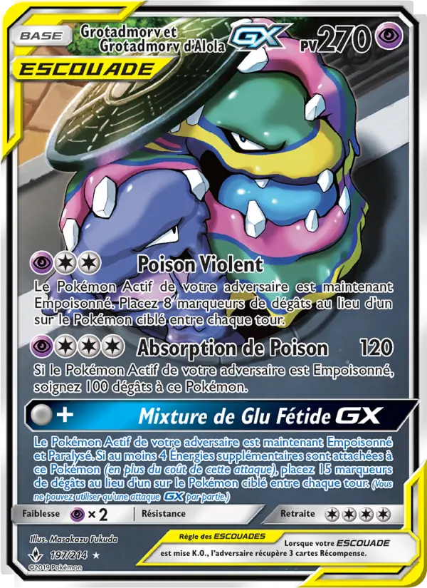 197/214 - Grotadmorv et Grotadmorv d’Alola GX