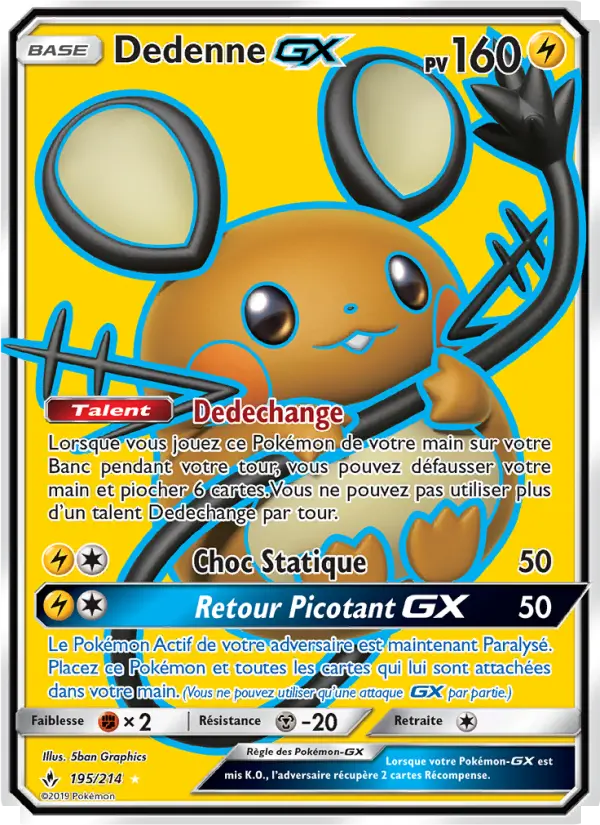 195/214 - Dedenne GX