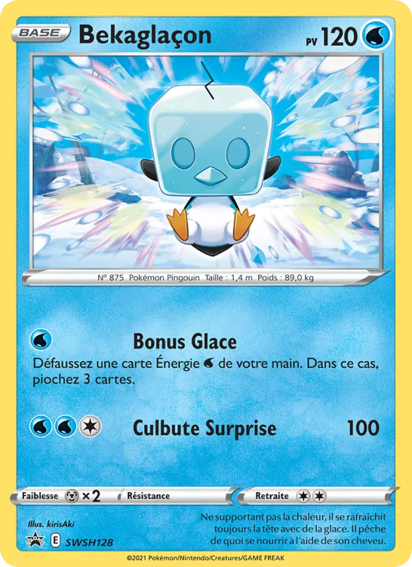 SWSH128/107 - Bekaglaçon – Promo SWSH (Carte Pokémon FR à petit prix, à l’unité sur Lorenzone.fr)