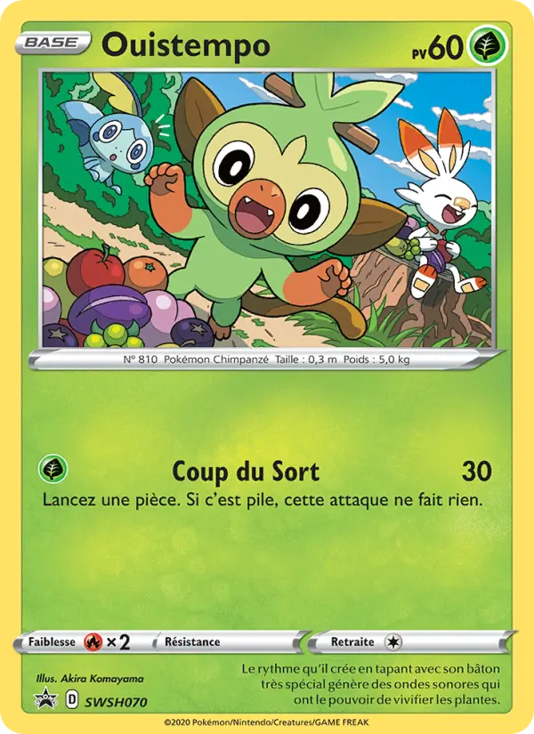 SWSH070/107 - Ouistempo – Promo SWSH (Carte Pokémon FR à petit prix, à l’unité sur Lorenzone.fr)