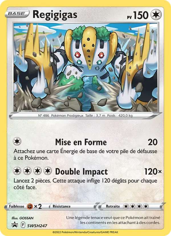 SWSH247/107 - Regigigas – Promo SWSH (Carte Pokémon FR à petit prix, à l’unité sur Lorenzone.fr)
