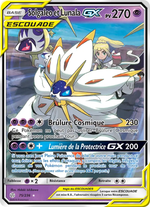 075/236 - Solgaleo et Lunala GX