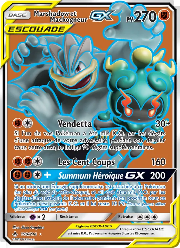 198/214 - Marshadow et Mackogneur GX