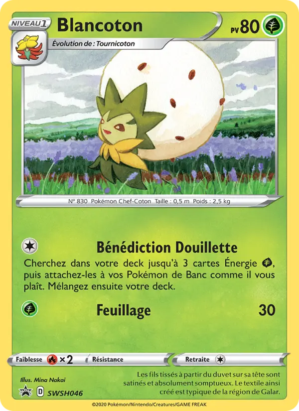 SWSH046/107 - Blancoton – Promo SWSH (Carte Pokémon FR à petit prix, à l’unité sur Lorenzone.fr)