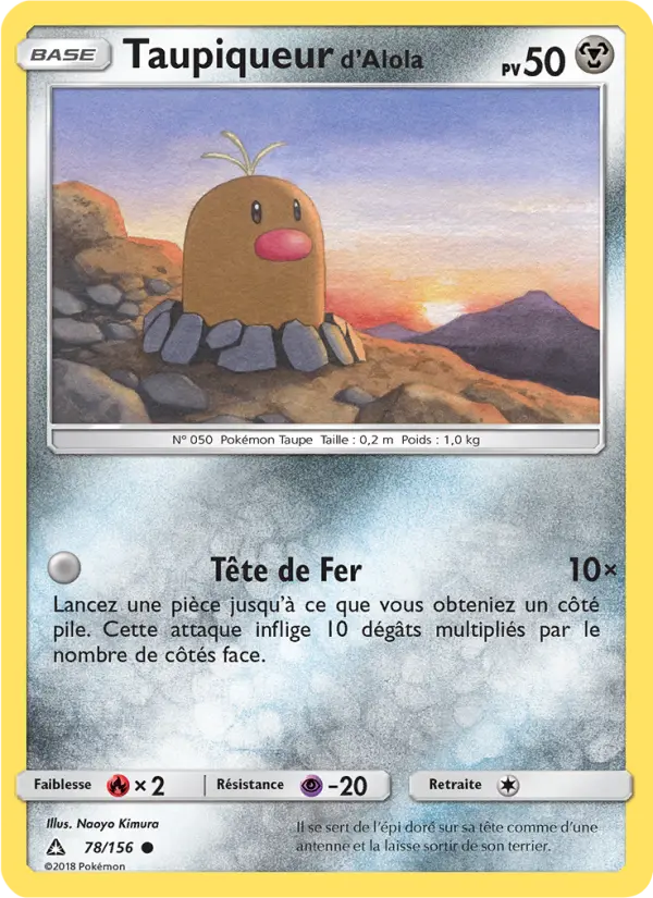 078/156 - Taupiqueur d’Alola