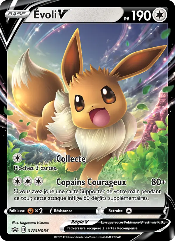SWSH065/107 - Évoli V – Promo SWSH (Carte Pokémon FR à petit prix, à l’unité sur Lorenzone.fr)
