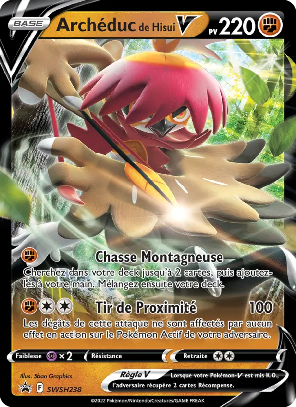 SWSH238/107 - Archéduc de Hisui V – Promo SWSH (Carte Pokémon FR à petit prix, à l’unité sur Lorenzone.fr)