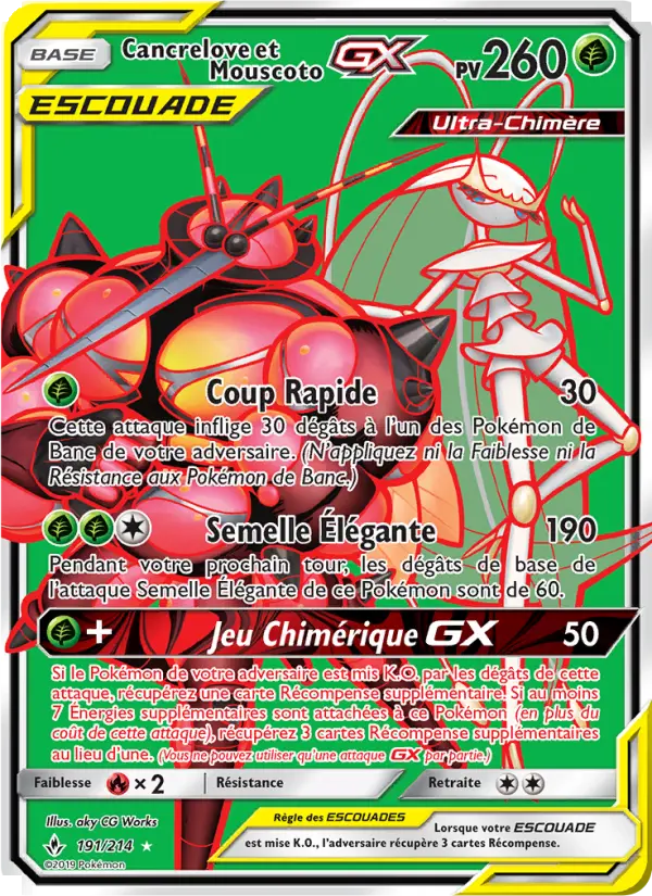 191/214 - Cancrelove et Mouscoto GX