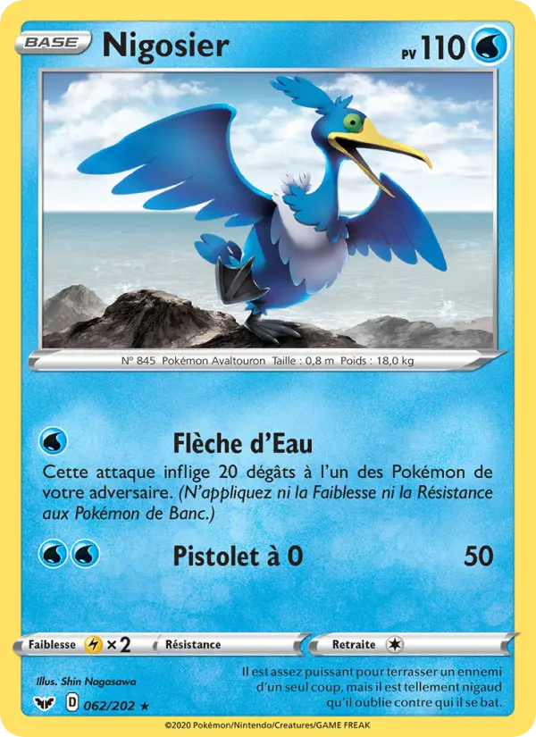 062/202 - Nigosier – Épée et Bouclier (Carte Pokémon FR à petit prix, à l’unité sur Lorenzone.fr)