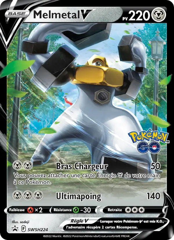 SWSH224/107 - Melmetal V – Promo SWSH (Carte Pokémon FR à petit prix, à l’unité sur Lorenzone.fr)